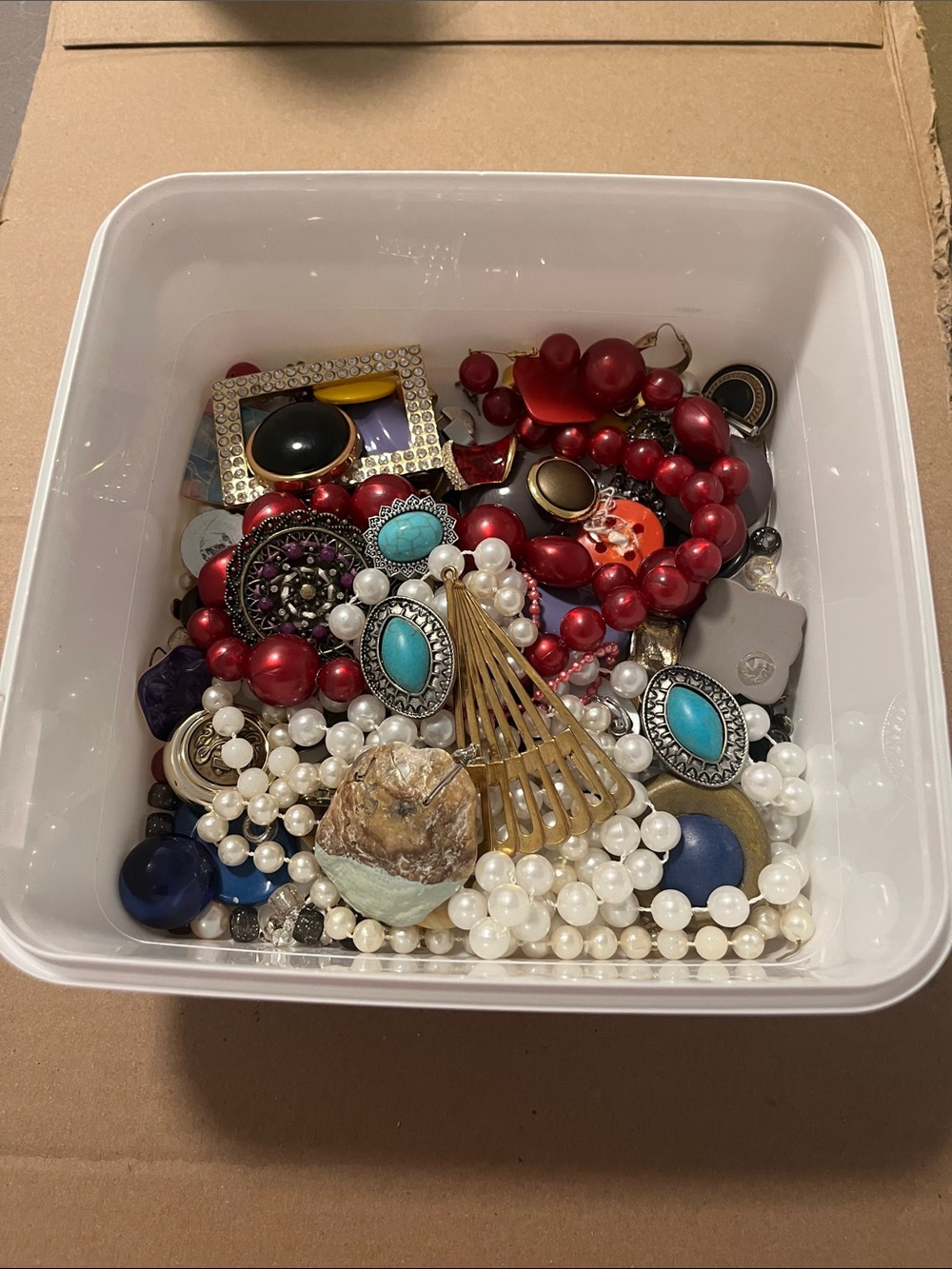 Craft jewelry lot - as is